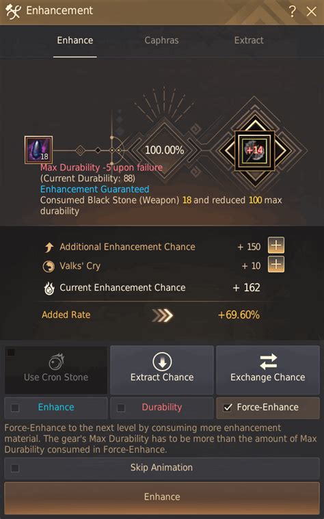 BDO Enhance calculator .